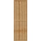 Ekena Millwork Framed Board-n-Batten Shutters, Rough Sawn Western Red Cedar, 26 7/8W x 82H, PR RBF06S26X082RWR - alternate 2